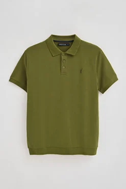 Polo Club Polos*Polo vert avec broderie Rigby Go Vert mousse