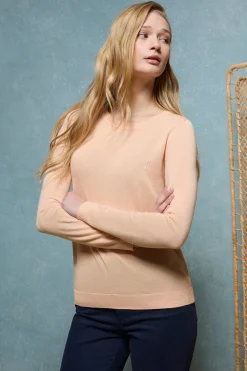 Polo Club Pulls*Pull basique en maille à col ras du cou et logo Rigby Go Pêche