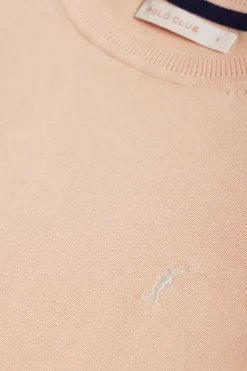 Polo Club Pulls*Pull basique en maille à col ras du cou et logo Rigby Go Pêche