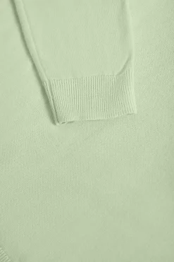 Polo Club Pulls*Pull basique vert pâle en maille à col ras du cou et logo Rigby Go Vert Clair