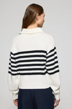 Polo Club Pulls*Pull en maille Jisoo avec un monogramme brodé Beige
