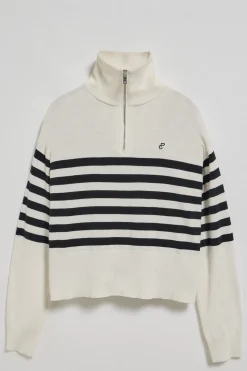 Polo Club Pulls*Pull en maille Jisoo avec un monogramme brodé Beige