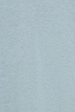 Polo Club Pulls*Pull bleu clair en maille à col en V et broderie Rigby Go Bleu ciel