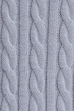 Polo Club Pulls*Pull bleu marine à col ras du coup en laine mélangée avec broderie Rigby Go Bleu ciel