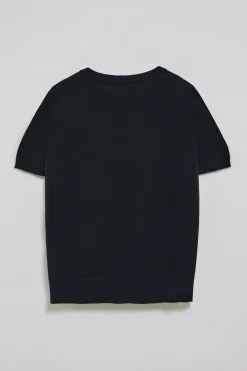 Polo Club Pulls|T-Shirts*Pull en maille à col ras du cou à manches courtes et broderie Rigby Go Bleu Marine