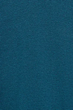 Polo Club Pulls*Pull bleu-vert en maille à col en V et broderie Rigby Go Vert Bleuâtre