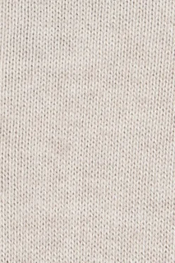 Polo Club Pulls*Pull écru chiné à fermeture éclair partielle en laine mélangée avec broderie Rigby Go Écru Blanc Chiné