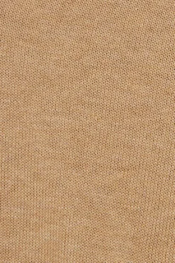 Polo Club Pulls*Pull en maille à col en V couleur caramel, avec logo Rigby Go brodé Caramelo Vigoré