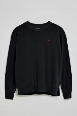 Polo Club Pulls*Pull en maille à col ras du cou et logo brodé Rigby Go Bleu Marine