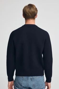 Polo Club Pulls*Pull en maille avec logo contrastant Bleu Marine