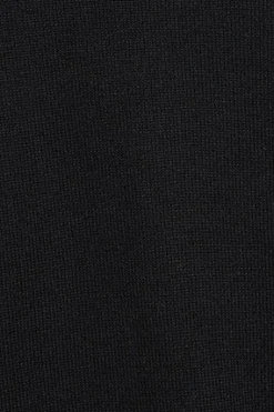 Polo Club Pulls*Pull en maille e avec col montant et bouton nacré PC Noir