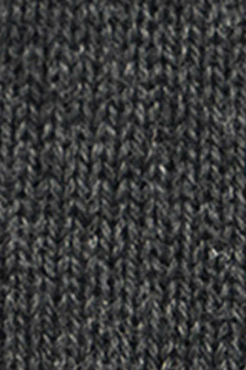 Polo Club Pulls*Pull gris foncé chiné à col roulé en maille tressée en laine mélangée avec broderie Rigby Go Vigoré Gris Foncé