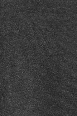 Polo Club Pulls*Pull gris foncé chiné à col ras du cou en laine mélangée avec broderie Rigby Go Vigoré Gris Foncé