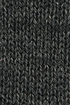 Polo Club Pulls*Pull gris foncé chiné en maille tressée en laine mélangée avec fermeture éclair partielle et broderie Rigby Go Vigoré Gris Foncé