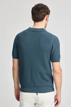 Polo Club Pulls|Polos*Pull Jimin bleu marine avec logo sur la poitrine Denim