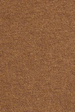 Polo Club Pulls*Pull marron chiné en laine mélangée et broderie Rigby Go Brun Chiné