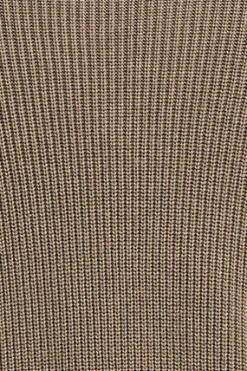 Polo Club Pulls*Pull à maille anglaise à écusson Marron Foncé Chiné