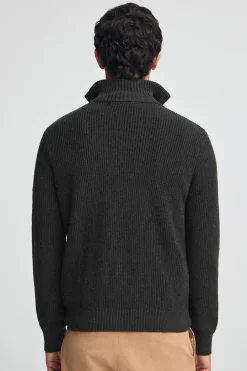 Polo Club Pulls*Pull à maille anglaise à écusson Noir