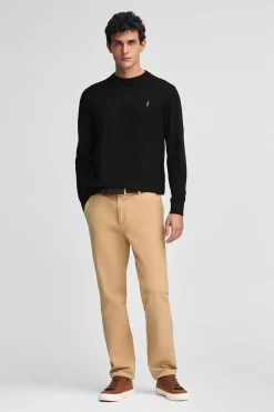 Polo Club Pulls*Pull en laine mélangée et broderie Rigby Go Noir