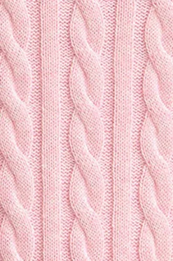 Polo Club Pulls*Pull à col ras du cou en laine mélangée avec broderie Rigby Go Rose Chiné