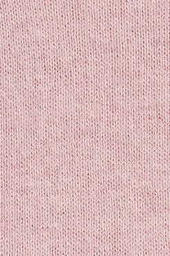 Polo Club Pulls*Pull Rrose chiné en laine mélangée à fermeture éclair partielle et broderie Rigby Go Forcer Le Rose