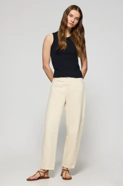 Polo Club Pulls*Pull sans manches avec bouton nacré Bleu Marine