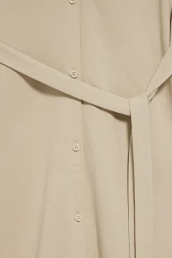 Polo Club Robes*Robe sans manches, boutonnée, avec monogramme brodé Beige