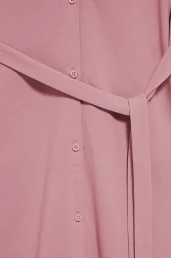 Polo Club Robes*Robe sans manches, boutonnée, avec monogramme brodé Rose poudré