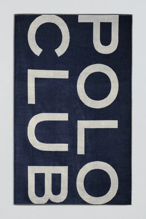 Polo Club Accessoires|Accessoires*Serviette éponge Antibes avec logo Bleu Marine