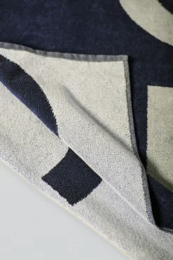 Polo Club Accessoires|Accessoires*Serviette éponge Antibes avec logo Bleu Marine