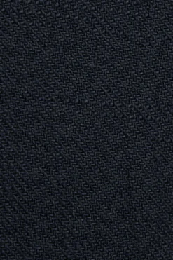 Polo Club Pantalons*Short Bali en lin et coton avec détails brodés Bleu Marine