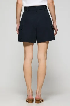 Polo Club Pantalons*Short en sergé Menfis avec détails Bleu Marine