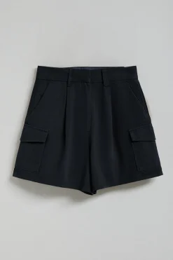 Polo Club Pantalons*Short en sergé Menfis avec détails Bleu Marine
