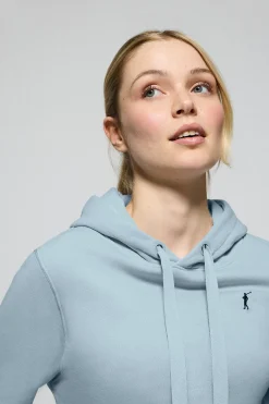 Polo Club Sweat-Shirts*Sweat à capuche bleu clair avec logo brodé Rigby Go Bleu ciel