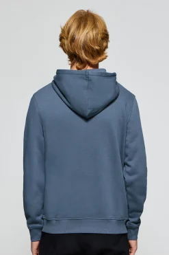 Polo Club Sweat-Shirts*Sweat bleu avec capuche, poches et logo brodé Rigby Go Denim