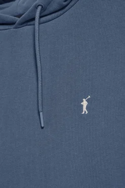 Polo Club Sweat-Shirts*Sweat bleu avec capuche, poches et logo brodé Rigby Go Denim