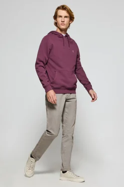 Polo Club Sweat-Shirts*Sweat couleur prune avec capuche, poches et logo brodé Rigby Go Ciruela