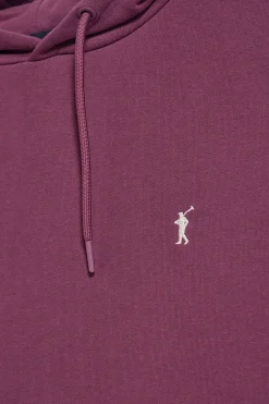 Polo Club Sweat-Shirts*Sweat couleur prune avec capuche, poches et logo brodé Rigby Go Ciruela