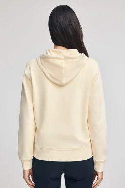 Polo Club Sweat-Shirts*Sweat écru zippé et capuche avec broderie Rigby Go Beige