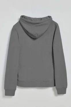 Polo Club Sweat-Shirts*Sweat gris à poches zippé et capuche avec broderie Rigby Go Asphalte