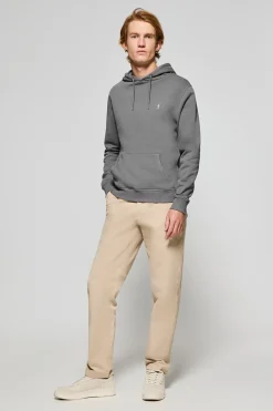 Polo Club Sweat-Shirts*Sweat gris avec capuche, poches et logo brodé Rigby Go Asphalte