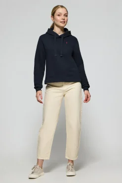 Polo Club Sweat-Shirts*Sweat-shirt à capuche avec logo brodé Rigby Go Bleu Marine