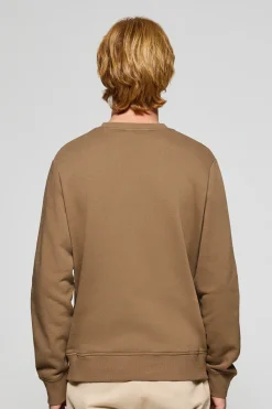 Polo Club Sweat-Shirts*Sweat-shirt à col ras du cou marron avec logo brodé Rigby Go Brun