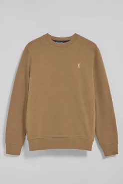 Polo Club Sweat-Shirts*Sweat-shirt à col ras du cou marron avec logo brodé Rigby Go Brun