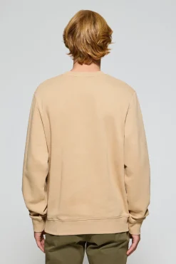 Polo Club Sweat-Shirts*Sweat-shirt à col ras du cou avec logo brodé Rigby Go Camel