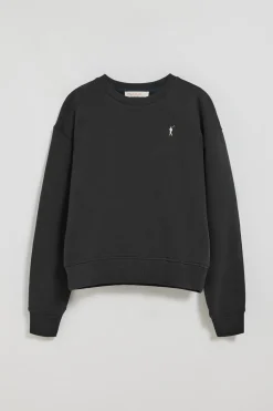 Polo Club Sweat-Shirts*Sweat-shirt à col ras du cou avec logo brodé Rigby Go Noir