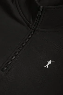 Polo Club Sweat-Shirts*Sweat-shirt à demi-fermeture éclair avec logo Rigby Go Noir
