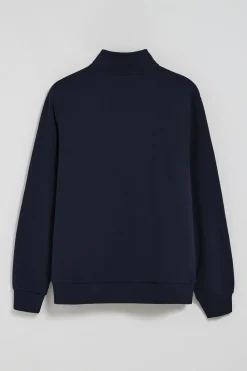 Polo Club Sweat-Shirts*Sweat-shirt à fermeture éclair partielle avec logo Rigby Go Bleu Marine