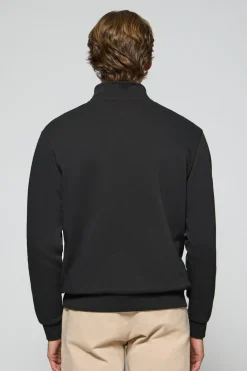 Polo Club Sweat-Shirts*Sweat-shirt à fermeture éclair partielle avec logo Rigby Go Noir