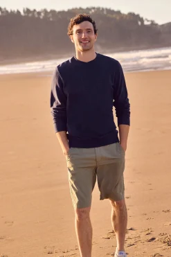 Polo Club Sweat-Shirts*Sweat-shirt ample Iconic avec logo en relief Bleu Marine